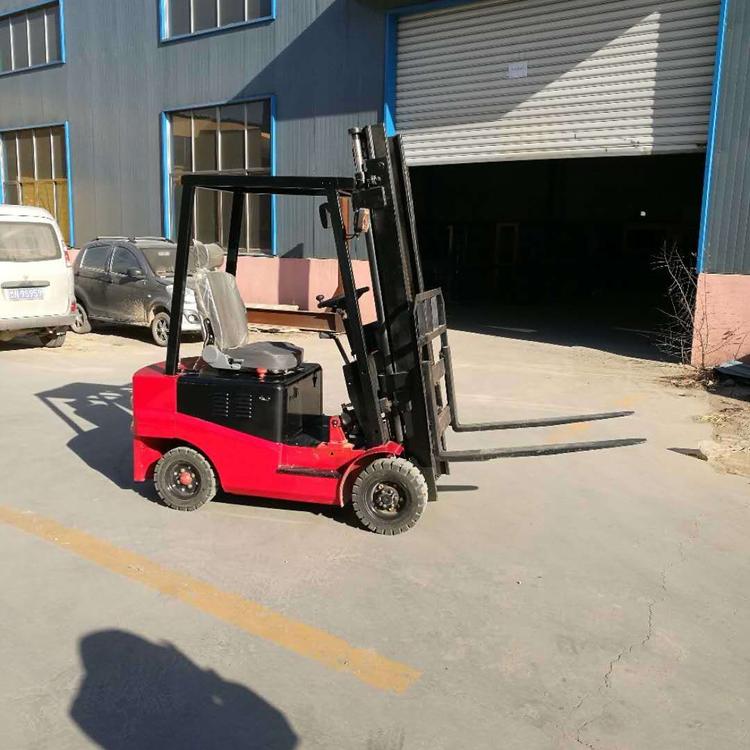 冷庫專用電動叉車堆高機(jī)帶側(cè)移無噪音無排放