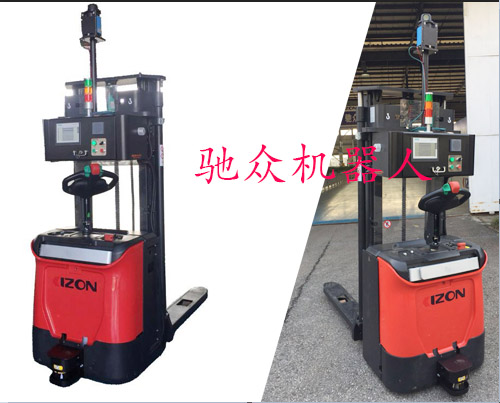  激光導(dǎo)航叉車(chē)式AGV