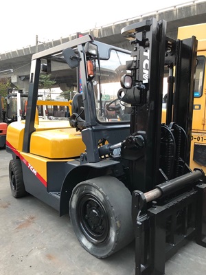 堆高機 TCM FD45 3m貨櫃式 側移 自排