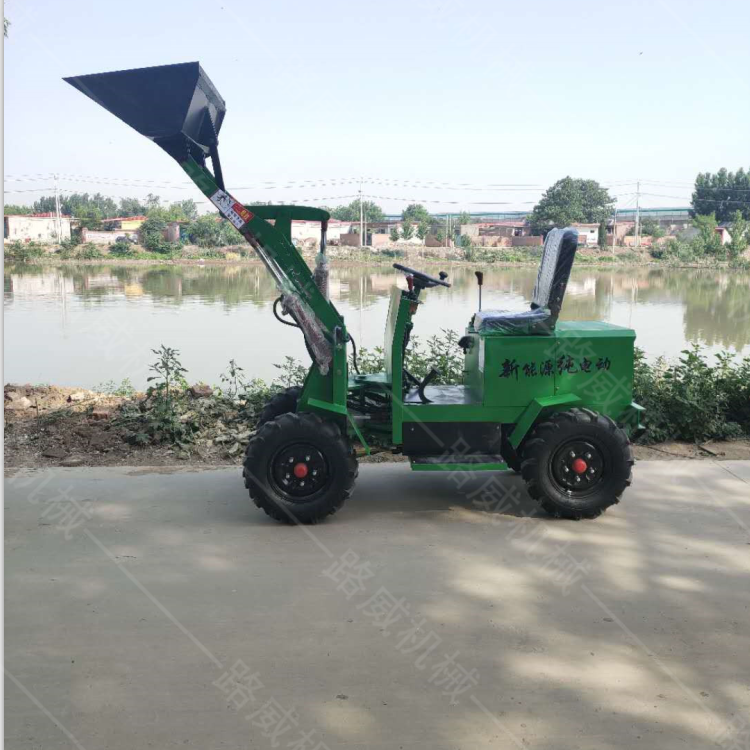 出售電動鏟車 四驅鏟車裝載機 電動裝載機06型小鏟車