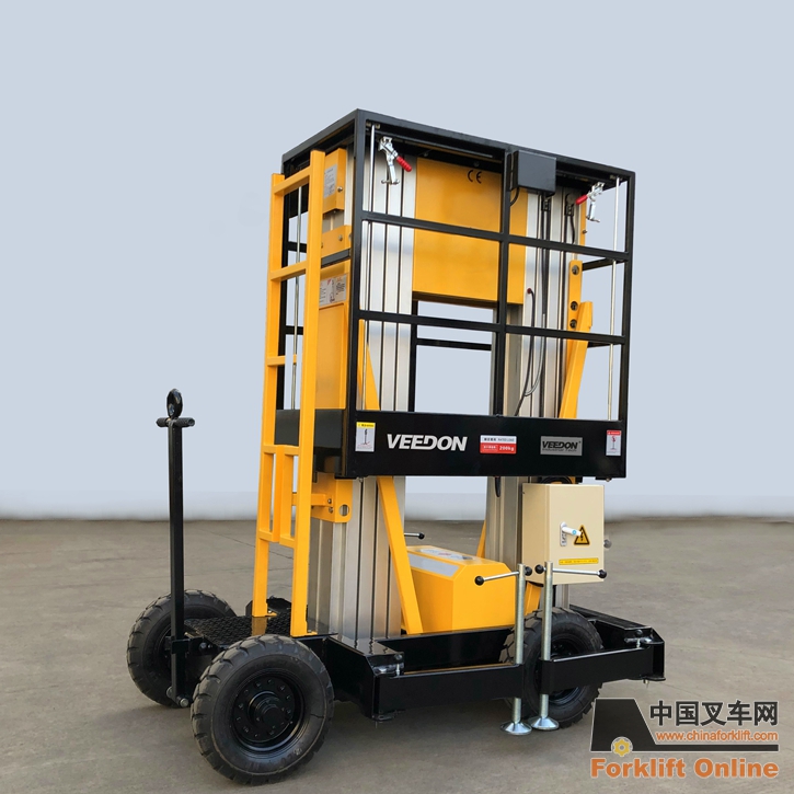 大輪桅柱式高空作業平臺