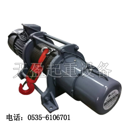 DUKE電動卷揚機(jī)天盈起重,500kg電動卷揚機(jī)可長時間作業(yè)