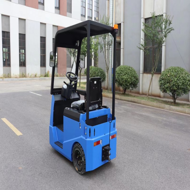 大噸位坐式電動牽引車牽引頭拖車搬運車大量現貨