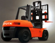 豐田5噸內燃汽油平衡重式叉車 5FG50