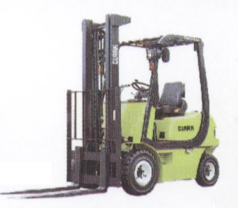 美國克拉克3噸四輪電動(dòng)平衡重叉車 ECG30