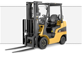 美國三菱卡特彼勒叉車(CAT)5000磅雙燃料平衡重叉車 C5000