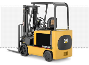 美國三菱卡特彼勒叉車(CAT)4000磅四輪電動平衡重叉車 EC4000