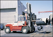 瑞典斯維叉車(SVETRUCK)18噸鋼卷專用搬運叉車 18120-36