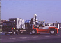 瑞典斯維叉車(SVETRUCK)42噸用于叉鋁材的叉車 42120-54