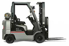 日本日產叉車(NISSAN)3000磅液化氣平衡重叉車 PL30