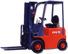 山西機器1噸內燃汽油平衡重叉車 CPQ1