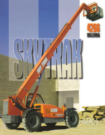 美國(guó)天叉(SKYTRAK)6,600 磅伸縮臂叉車(chē) 4266M