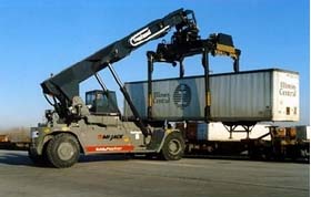 美國米杰克叉車(Mi-Jack)內燃集裝箱正面吊 MJ 50 RS RailPacker