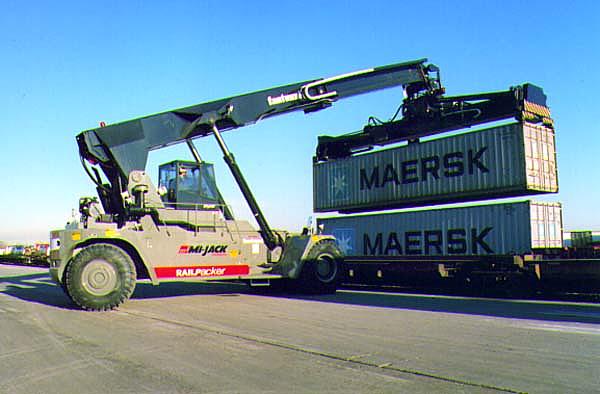 美國米杰克叉車(Mi-Jack)內燃集裝箱正面吊 MJ 60 RS RailPacker