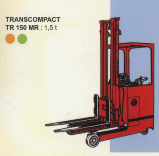 法國派特叉車(PRAT)1.5噸側駕前移式叉車 TR150MR