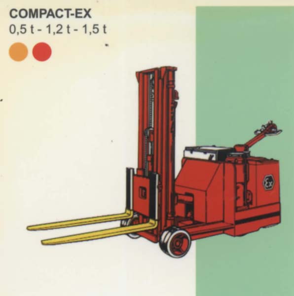 法國派特叉車(PRAT)0.5/1.2/1.5噸防爆叉車 COMPACT-EX