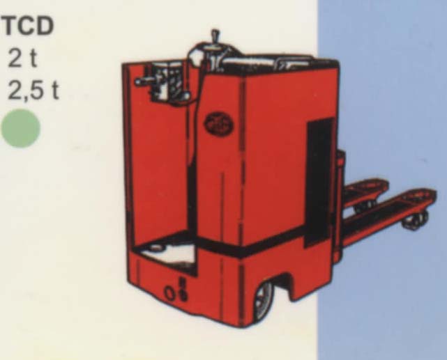 法國派特叉車(PRAT)2/2.5噸側駕式電動托盤搬運車 TCD