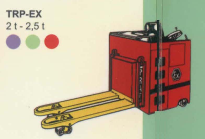 法國派特叉車(PRAT)2/2.5噸防爆型側駕電動托盤叉車 TRP-EX