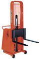 美國普瑞斯托叉車(PRESTOLIFTS)400磅步行式半自動電動堆高機 C62A-400