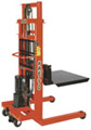 美國普瑞斯托叉車(PRESTOLIFTS)1000磅步行式半自動電動堆高機(jī) ESF7118