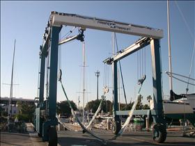 美國船用設備叉車(MARINE)50噸自行式龍門吊 Serial: 2370-190