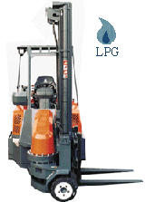 愛爾蘭愛協(xié)爾(Aisle-Master)座駕式雙燃料窄通道堆垛叉車 LPG
