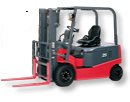 日本力至優叉車(NICHIYU)FBC系列2-3噸四輪電動平衡重叉車 FBC Series (LOW HEIGHT TYPE)