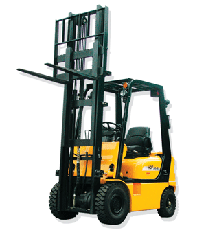 現代平衡重式內然叉車 HDF15-5