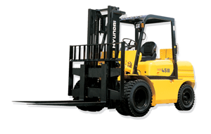 現代韓國原裝進口平衡重式內然叉車(3.5 4.5噸) HDF35/45III 