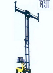 小松空箱堆高機平衡重叉車 ECH