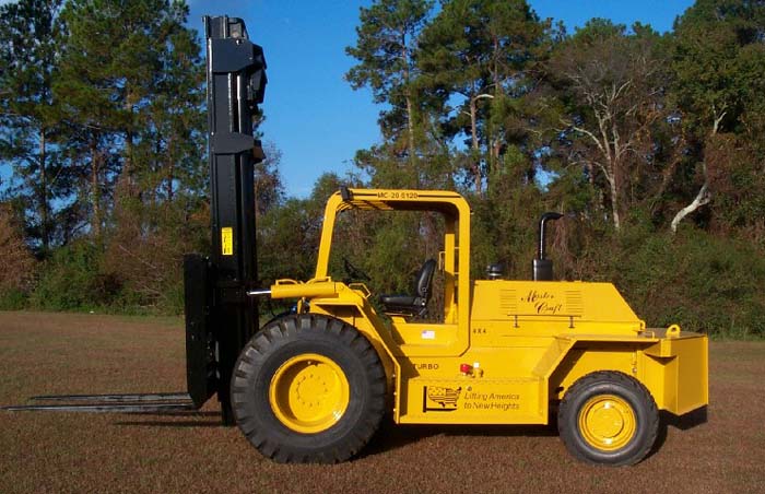 美國Master Craft20,000磅重型越野叉車 C-20-374