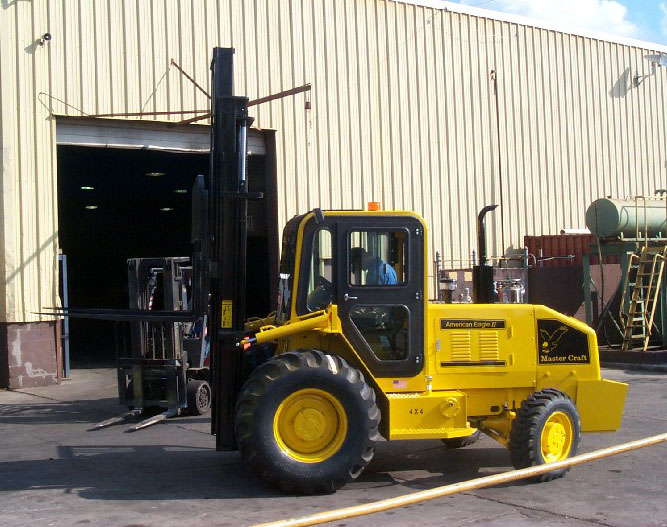 美國Master Craft8,000磅重型越野叉車 AEII-8242