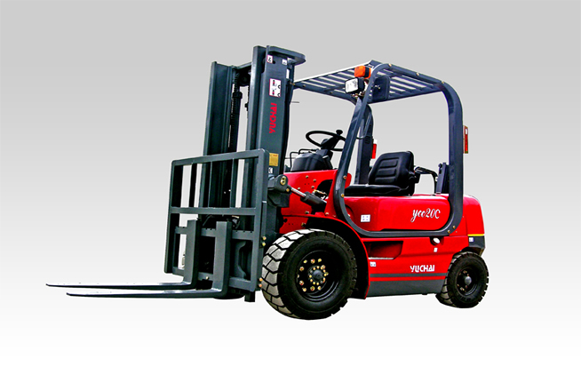桂林玉柴叉車(YUCHAI)2噸內燃柴油平衡重叉車 YCC20C/YCC20CD