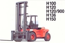 德國林德(LINDE)H120/900內燃平衡重叉車 H120/900