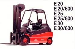 德國林德(LINDE)E30/600電動平衡重叉車 E30/600