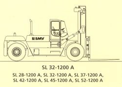 瑞典斯安姆威叉車（SmvLifttrucks）柴油平衡重叉車 SL45-1200 A