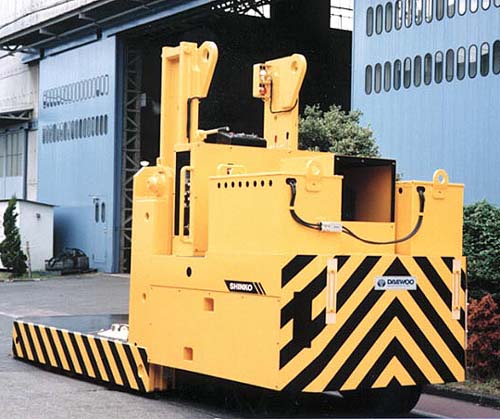 日本神鋼重型站駕式平臺搬運車