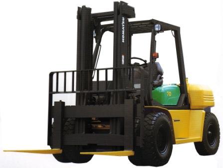 廣州天力: 小松汽油平衡重叉車(chē) FG70-7