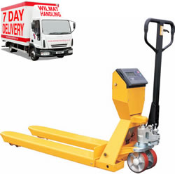 英國威爾馬特(WILMAT)Warrior Weigh Scale Pallet Truck