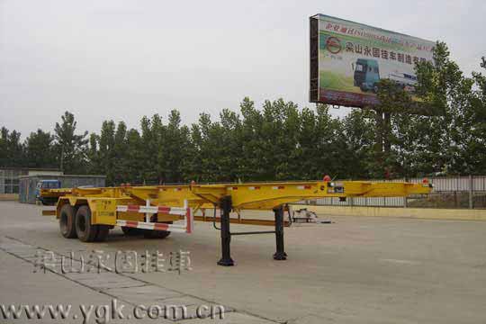 骨架式集裝箱運輸車 YGK9380TJZG