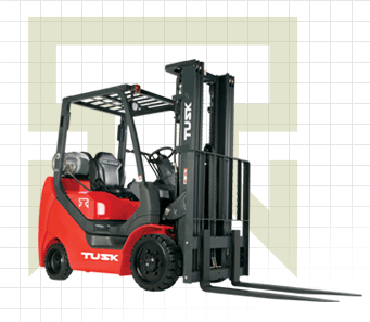 美國Tusk 4,000 LBS. - 6,500 LBS.內燃液化氣平衡重叉車