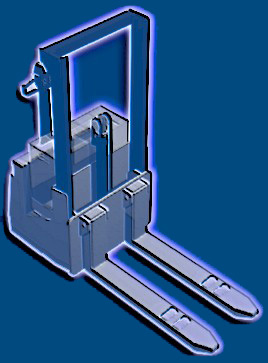 美國(MMS)4,000 - 8,000 lbs步行式電動堆高機2 4,000 - 8,000 lbs