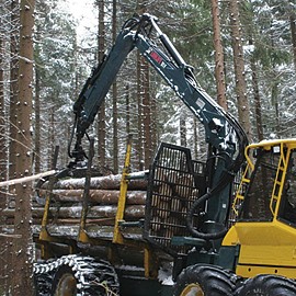 芬蘭(HIAB)LOGLIFT 91 F木材抓舉搬運叉車 LOGLIFT 91 F