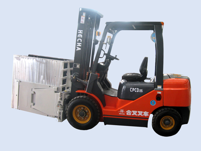 冰箱夾叉車