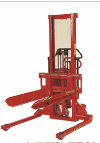 丹麥Logitrans半自動專用電動堆高機Drum forks Drum forks