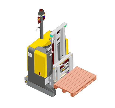Elettric80：單托盤激光導引車LGV single pallet
