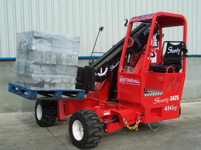 愛爾蘭stonehall 3425XD車載式伸縮臂叉車 Shunty 3425XD