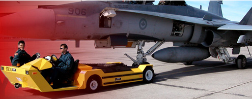 美國Lektro 軍事飛機(jī)空港專用電動牽引車 Military Applications