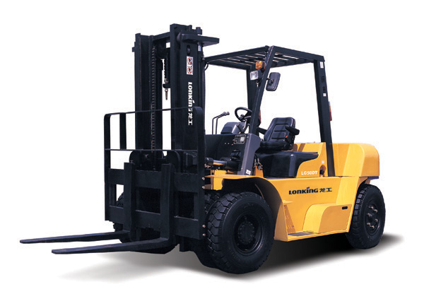 龍工5噸內燃平衡重叉車 LG50DT