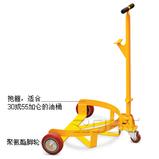 超低型機械式油桶搬運車 BT00183